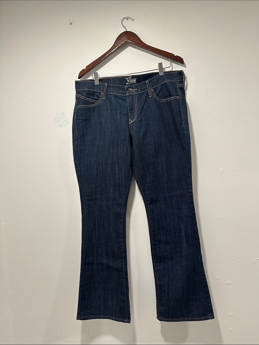 Old Navy Women's Dark Blue Bootcut Jeans